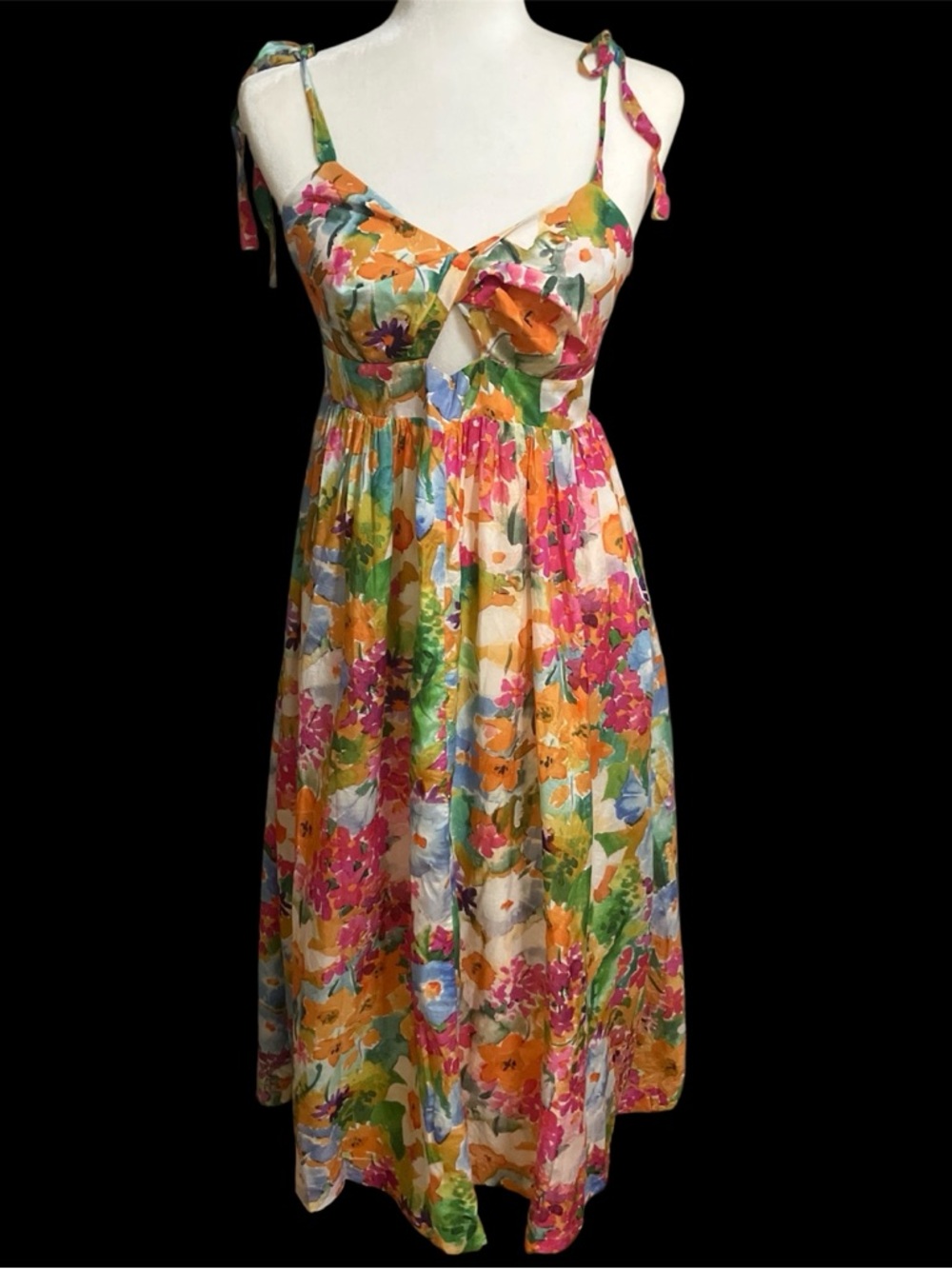 & Other Stories Vibrant Floral Sundress